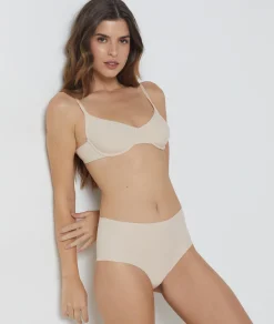 Etam High Waist Microfiber Bikini LINEN Best Sale