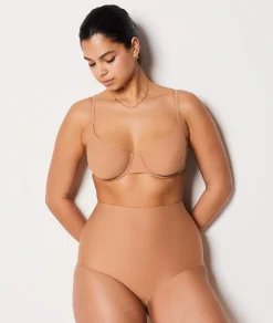 Etam High Waist Panties - Strong Support DUNE Clearance