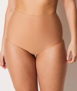 Etam High Waist Panties - Strong Support DUNE Clearance