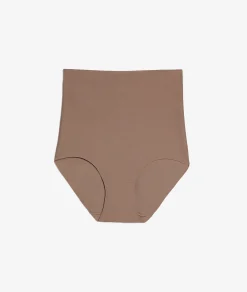 Etam High Waist Panties - Strong Support TAUPE New