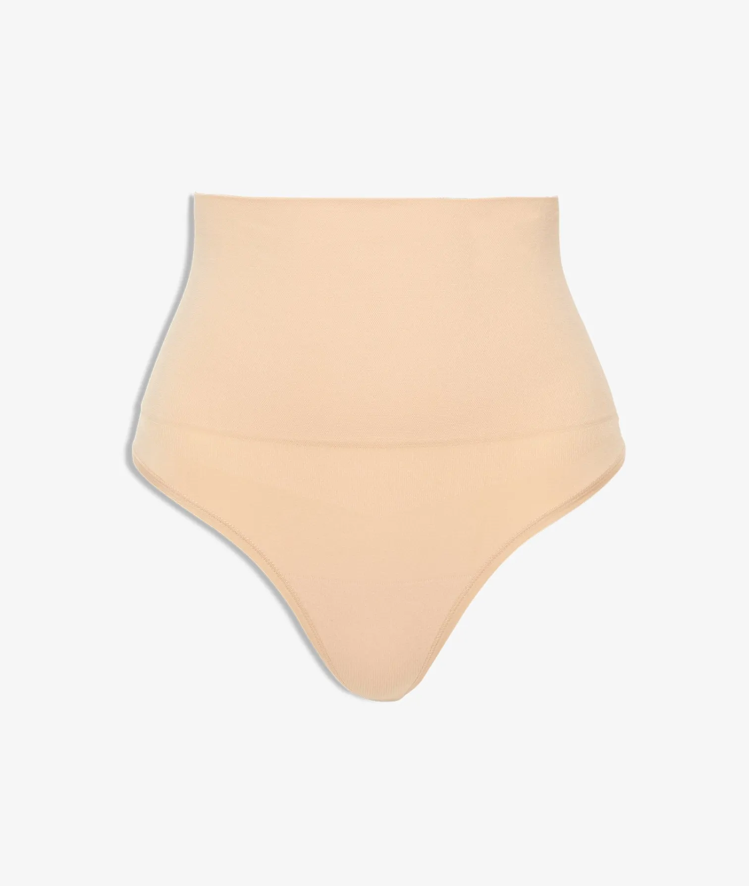 Etam High Waist Thong - Medium Control NUDE Store