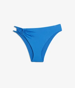 Etam High-Waist Bikini Bottom with Cut-Out Detail BRIGHTBLUE Best