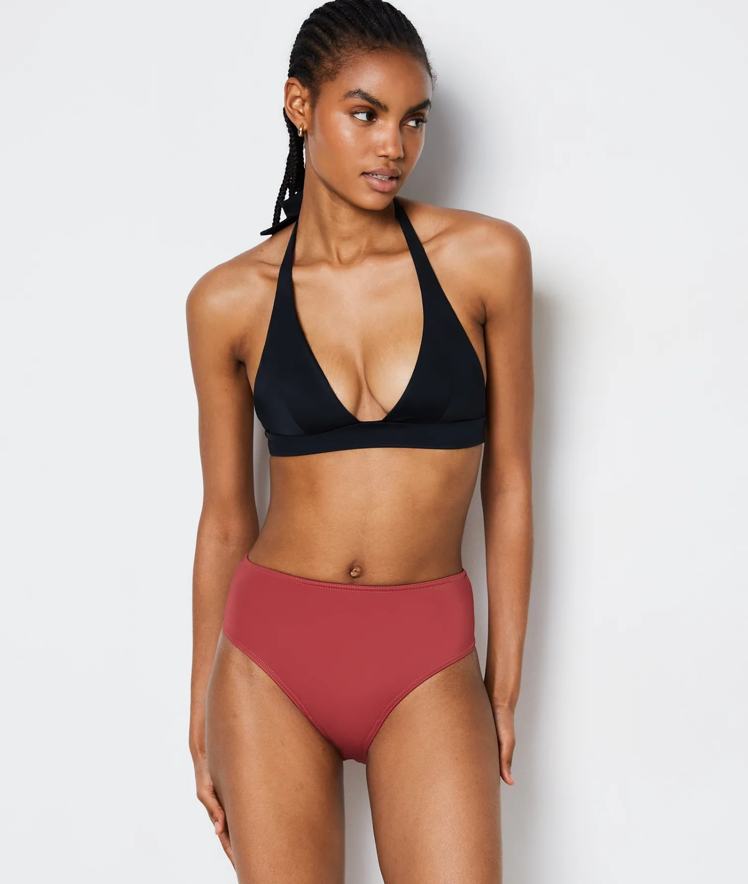 Etam High-Waist Period Brief RED Fashion