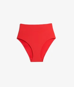 Etam High-Waist Shaping Bikini Bottom red Best Sale