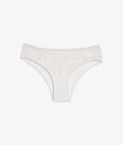 Etam Hipster en tulle brodé ECRU Fashion