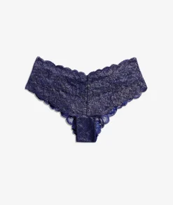Etam Hipster V-shape en dentelle irisée BLEUNUIT Cheap