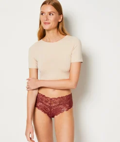 Etam Hipster V-shape en dentelle irisée CARDINAL Online