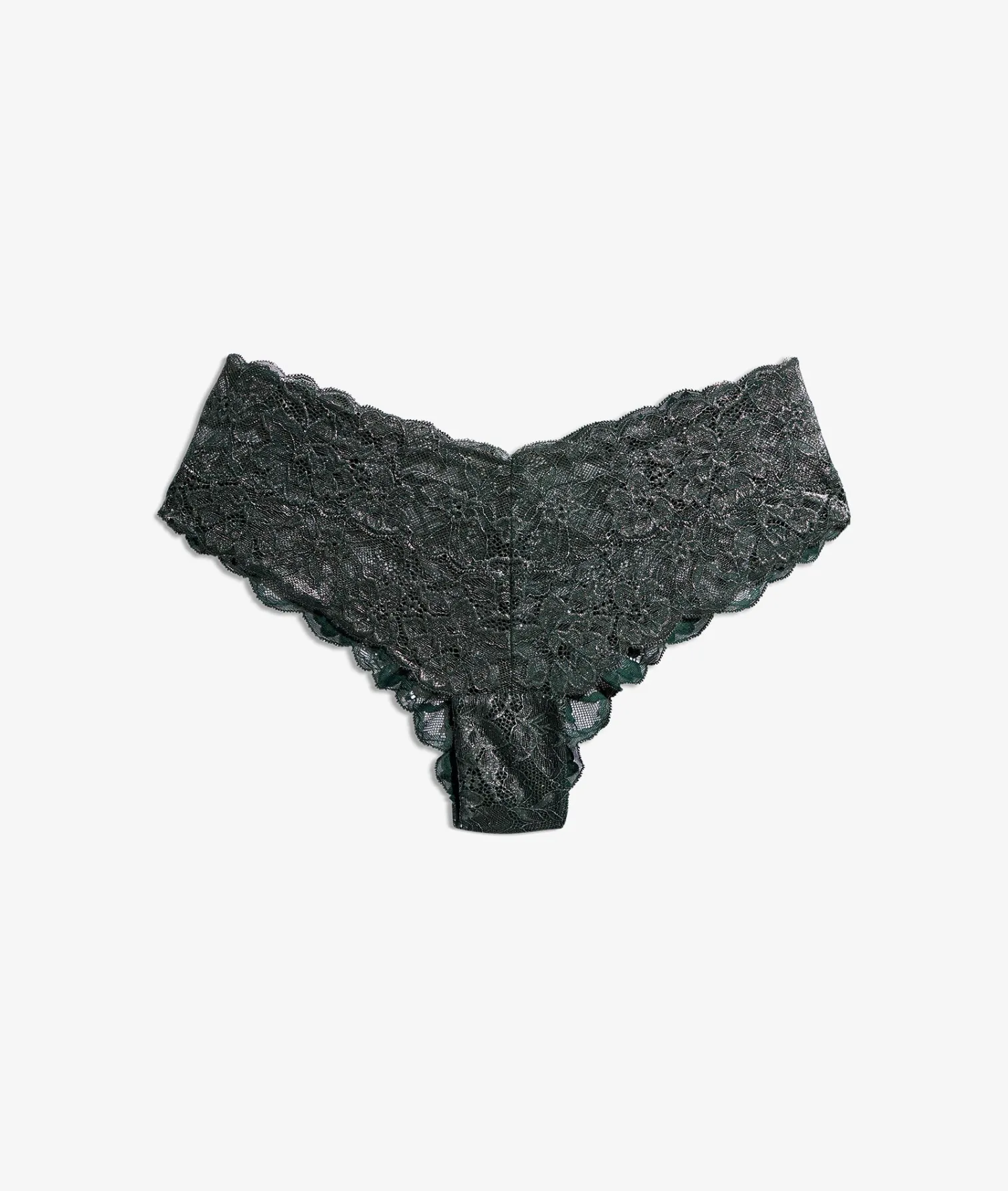 Etam Hipster V-shape en dentelle irisée VERTSAPIN Fashion