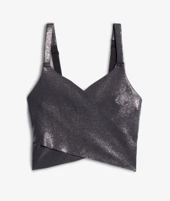 Etam Iridescent No Bra Effect Bralette IMPFDBLACK Hot