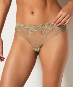 Etam Iridescent Tulle Hipster KHAKI Online