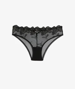 Etam Iridescent Tulle Hipster BLACK Cheap