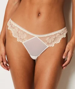 Etam Iridescent Tulle Tanga PEARL Best Sale