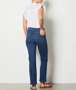 Etam Jean coupe droite BLEUROYAL Shop