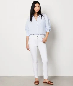 Etam Jean coupe skinny BLANC Shop