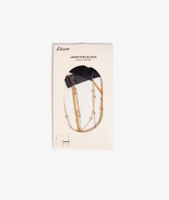 Etam Jewelled Garter Belt Gold Online