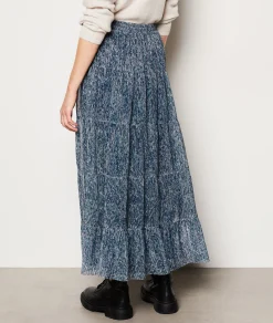 Etam Jupe longue irisée IMPFDMARINE Cheap