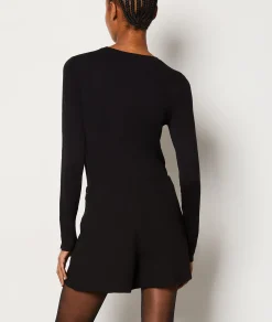 Etam Jupe-short lisse NOIR Best Sale