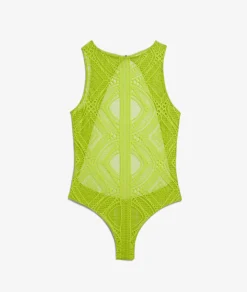 Etam Lace Bodysuit NILEGREEN New