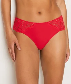 Etam Lace Boyshort RED Sale