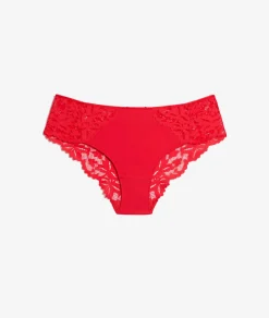 Etam Lace Boyshort RED Sale