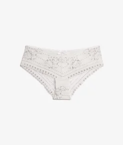 Etam Lace Boyshort WHITE Cheap