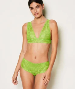 Etam Lace Boyshort GREEN Shop