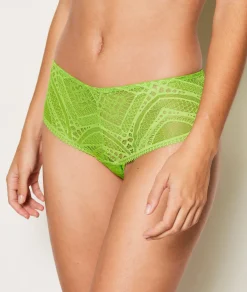Etam Lace Boyshort GREEN Shop
