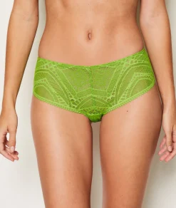 Etam Lace Boyshort GREENBACKGROUNDPRINT Best