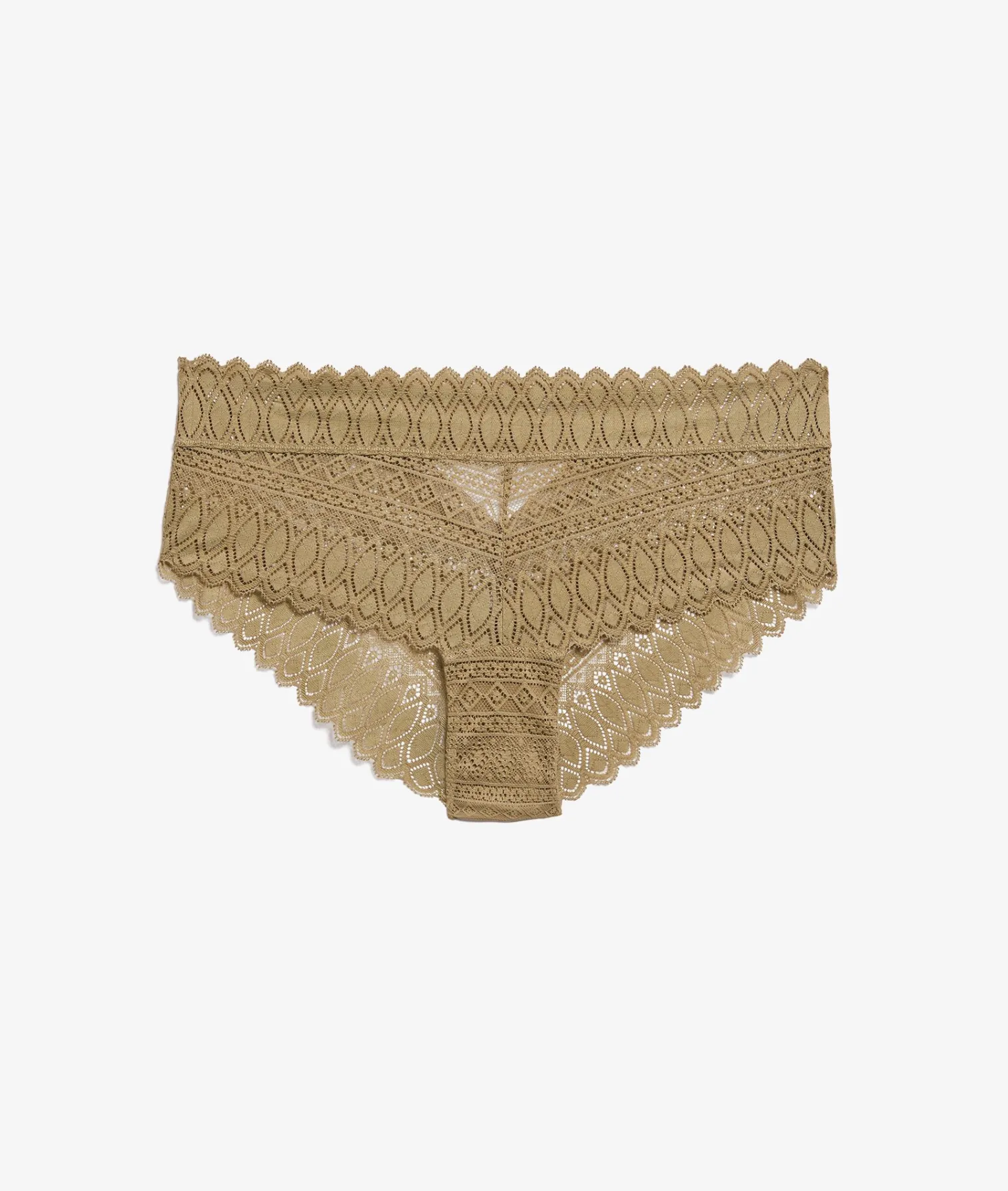 Etam Lace Boyshort KHAKI Discount
