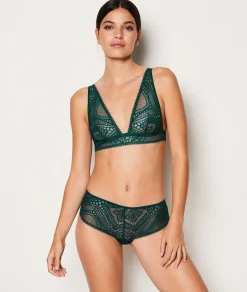 Etam Lace Boyshort TEAL Hot