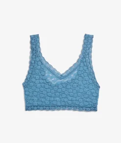 Etam Lace Bralette PETROLBLUE Discount