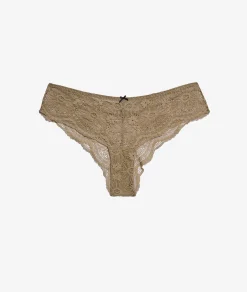 Etam Lace Hipster KHAKI Hot
