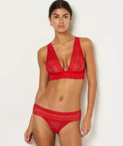 Etam Lace Hipster RED Cheap