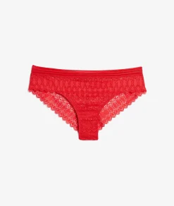 Etam Lace Hipster RED Cheap