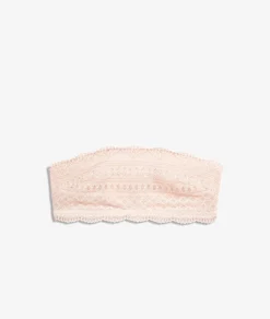 Etam Lace Strapless Bra ROSEPOUDRE Online