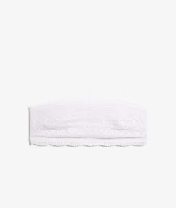 Etam Lace Strapless Bra BLANC Best Sale