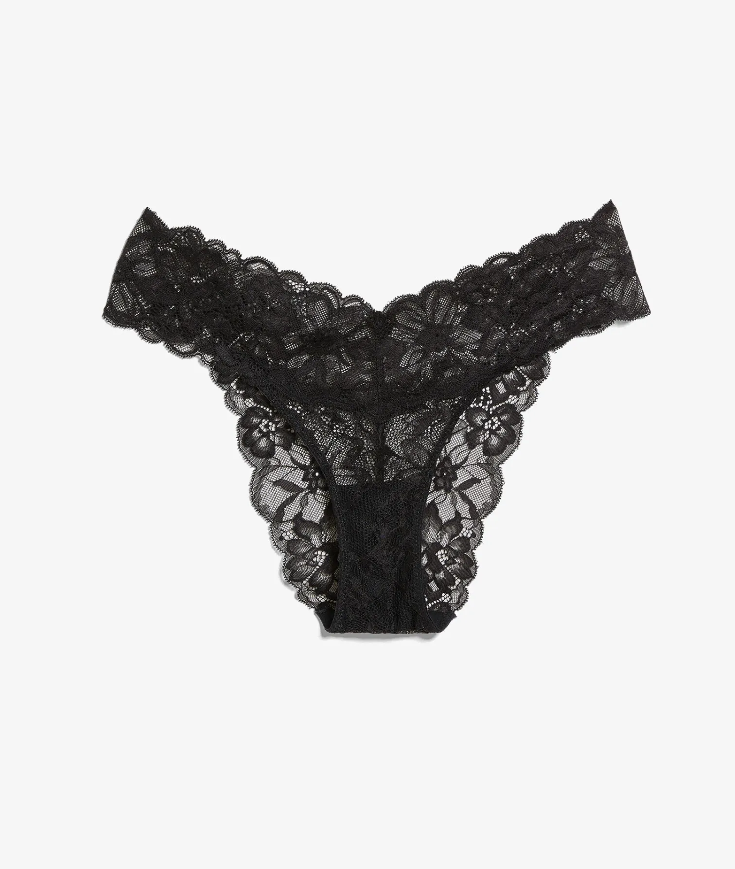 Etam Lace Tanga NOIR Cheap