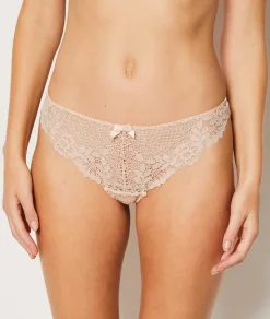 Etam Lace Tanga BLUSH Fashion