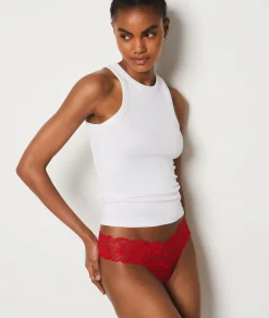 Etam Lace Tanga ROUGE Store