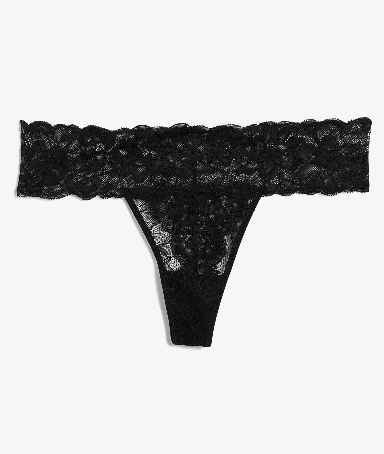 Etam Lace Thong NOIR Fashion