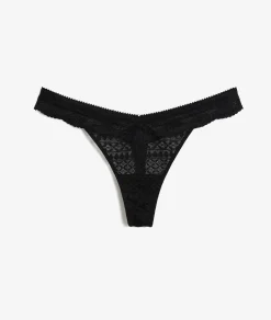 Etam Lace Thong NOIR Online