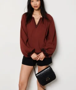 Etam Leather Bag BLACK Sale