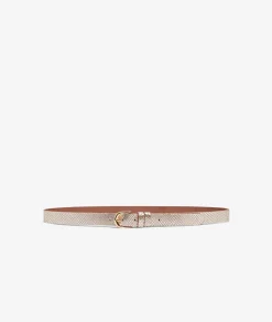 Etam Leather Belt Gold Sale