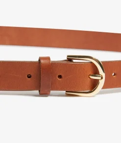 Etam Leather Belt BLACK Best
