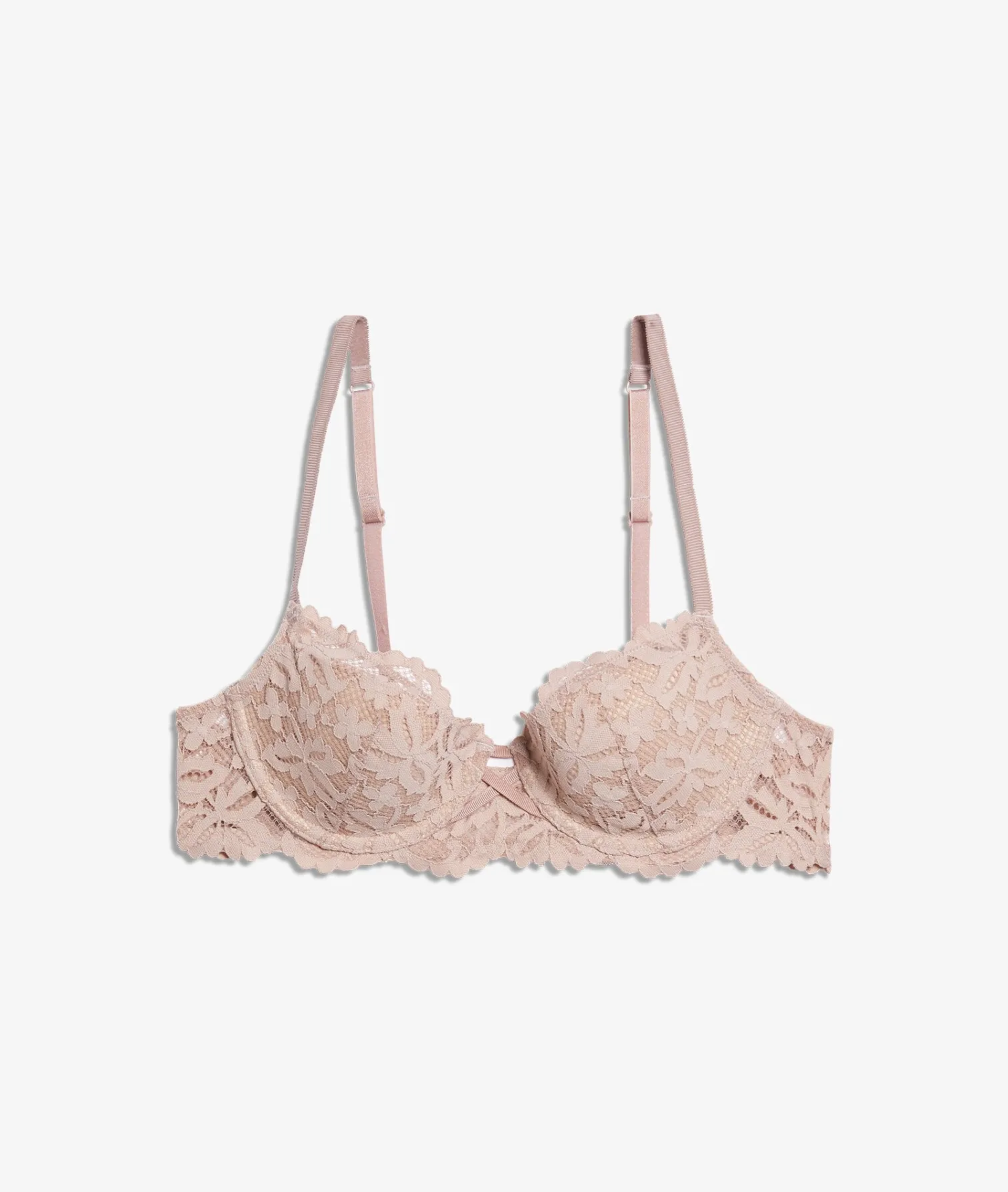 Etam Lightly Lined Demi Bra TAUPE Online