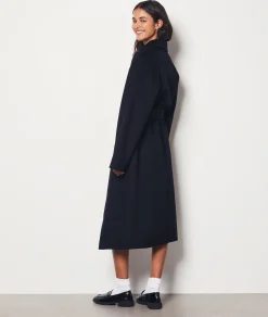 Etam Long Coat BLACK New