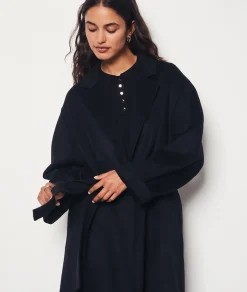 Etam Long Coat BLACK New