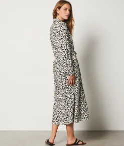 Etam Long Dress with Pattern IMPFDBLACK Store