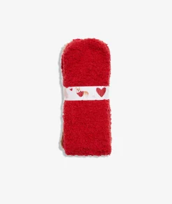 Etam Lot de 2 chaussettes antidérapentes ROUGE Cheap