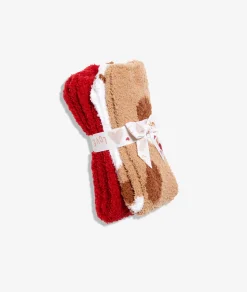 Etam Lot de 2 chaussettes antidérapentes ROUGE Cheap
